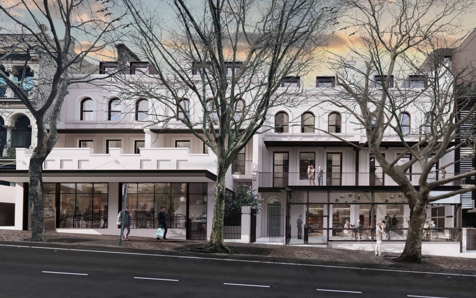 First look: Potts Point&#039;s Bayswater Road terraces to be reinvigorated with new $20 million mixed-use plans