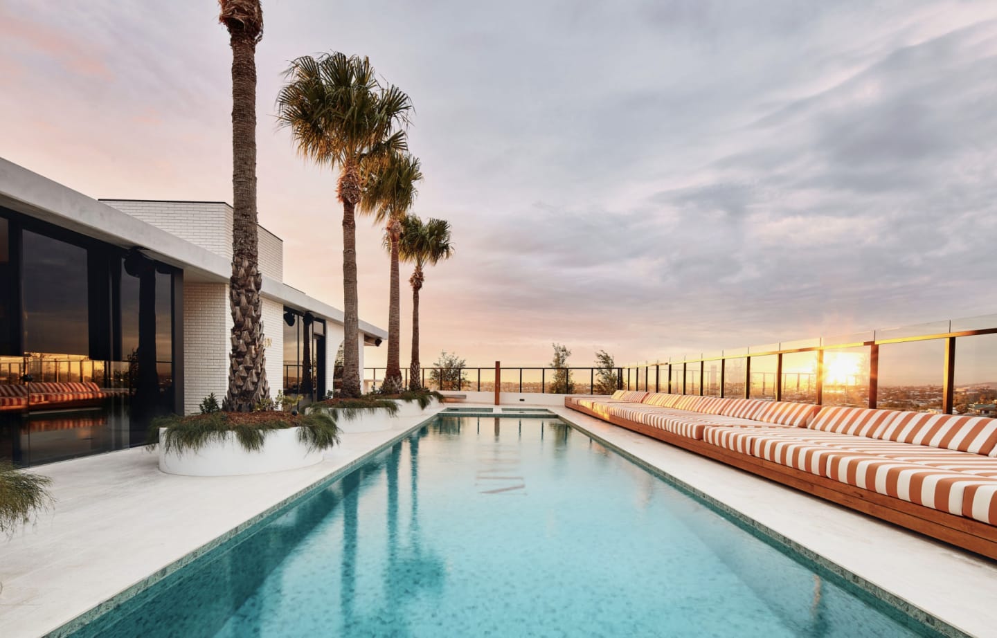 Cavcorp's Le Bain, Newstead offers one of the best rooftop amenity spaces in Brisbane