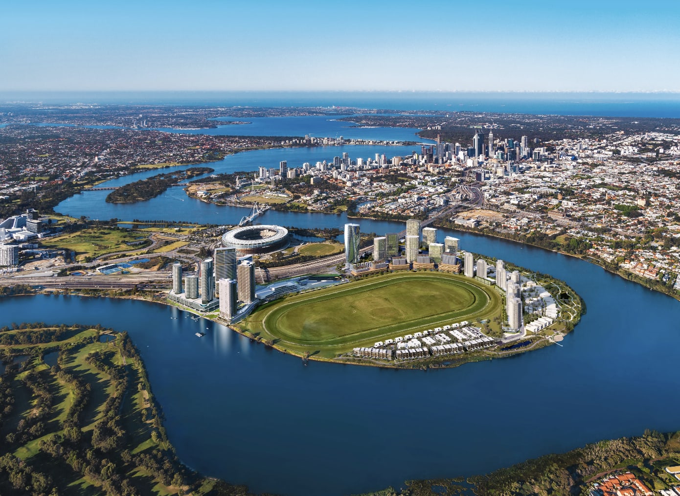 Golden Sedayu reveal $3.8 billion Burswood Point masterplan on Perth&#039;s 