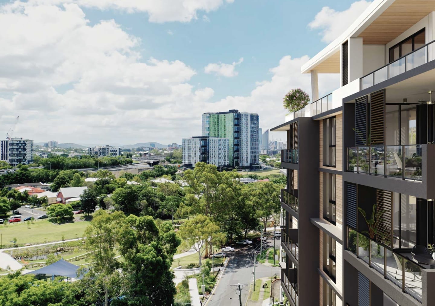 Adjacent to Australia's best park: Inside Gardner Vaughan Group's Stones Corner apartment development, Stonebrook