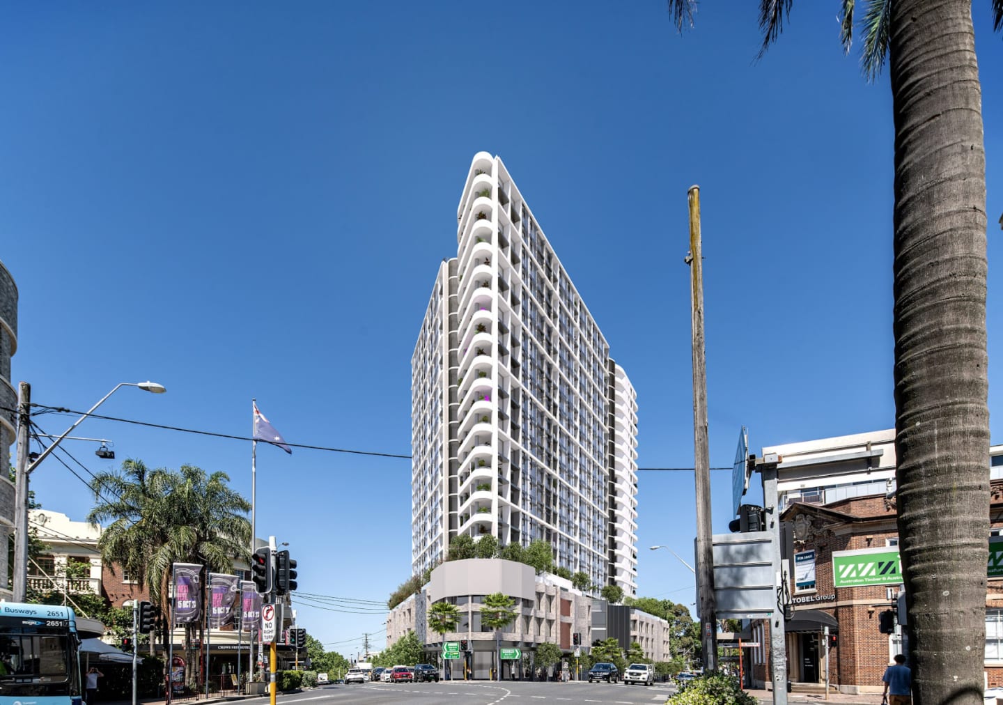 Deicorp breaks ground at Falcon & Alexander, Crows Nest apartments