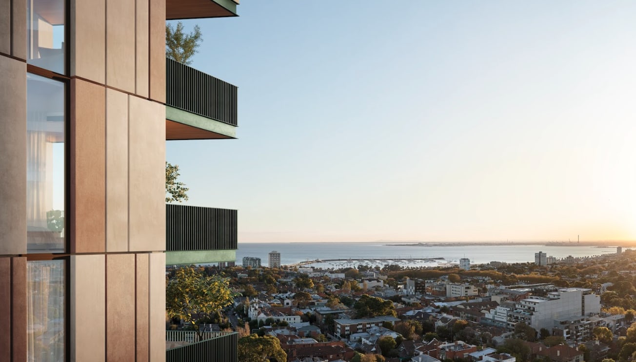 Gamuda Land tops out Fareham on St Kilda Rd