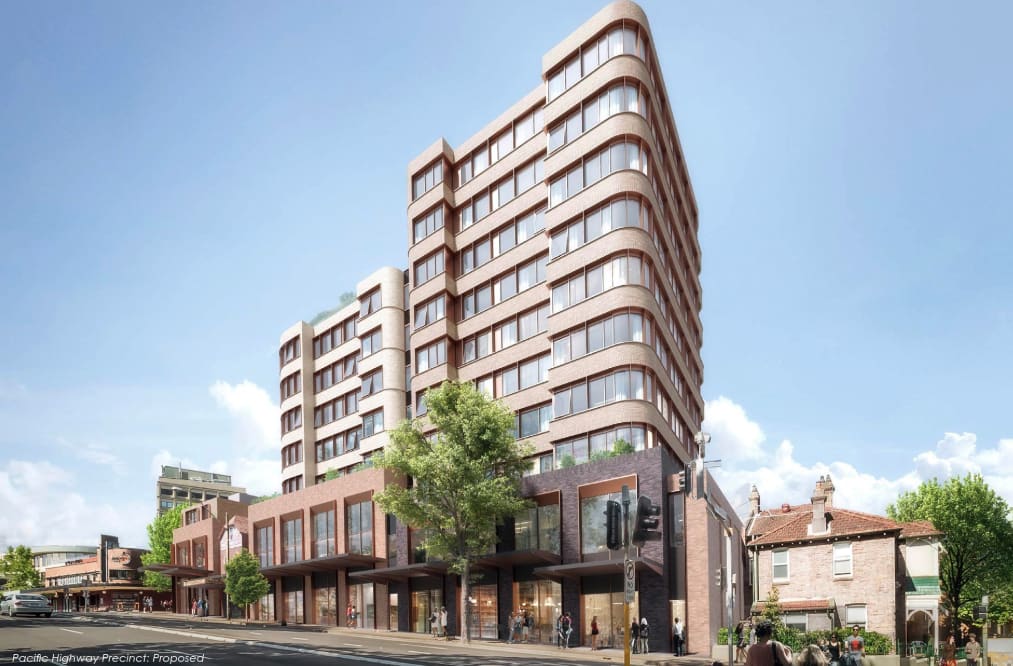 First look: Legacy Property proposes shoptop housing on North Sydney fringe