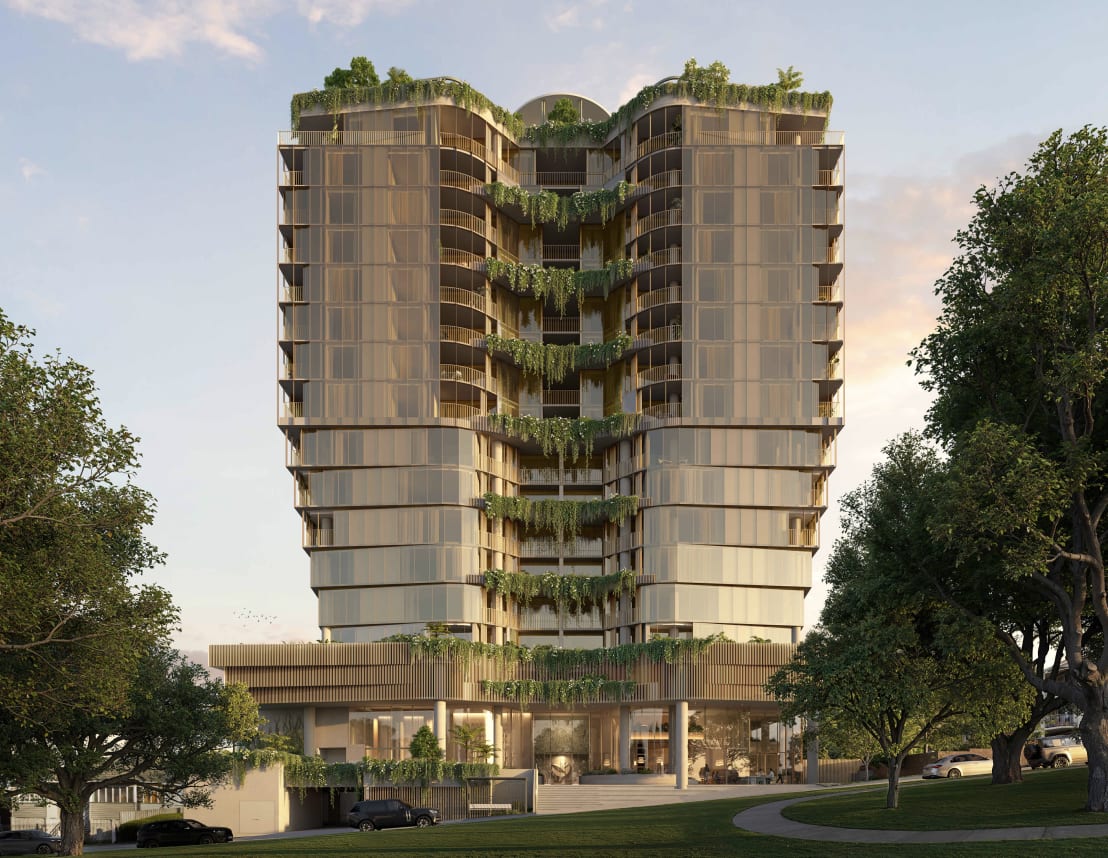 The Butterfly Effect: Glasswing butterfly inspires Taringa apartment development
