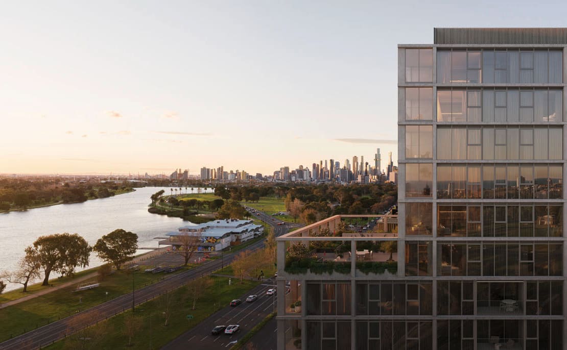 The Queensbury brings Wimbledon-inspired living to Albert Park Lake