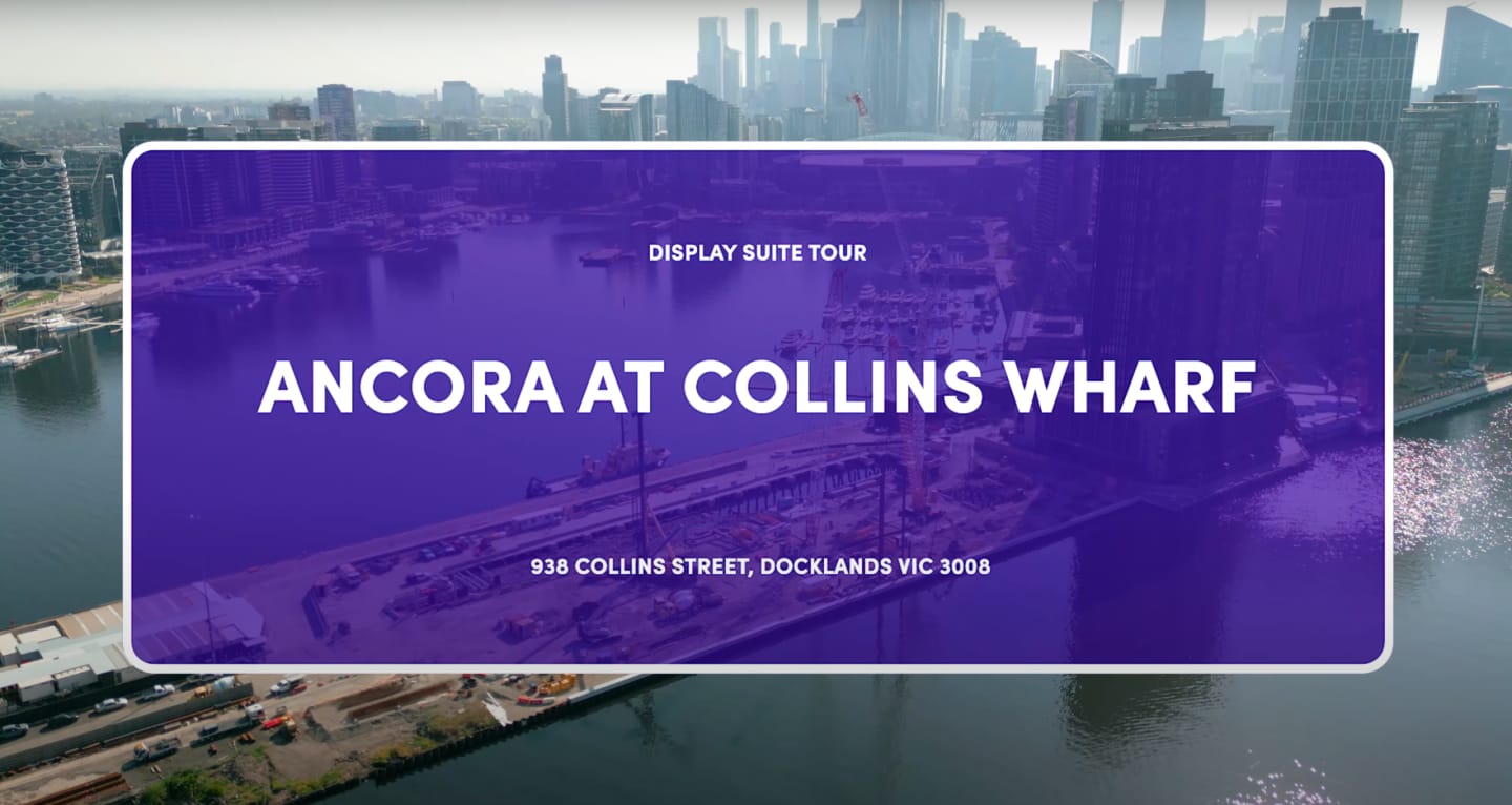 "Where the water meets the city": Inside Lendlease's Ancora at Collins Wharf