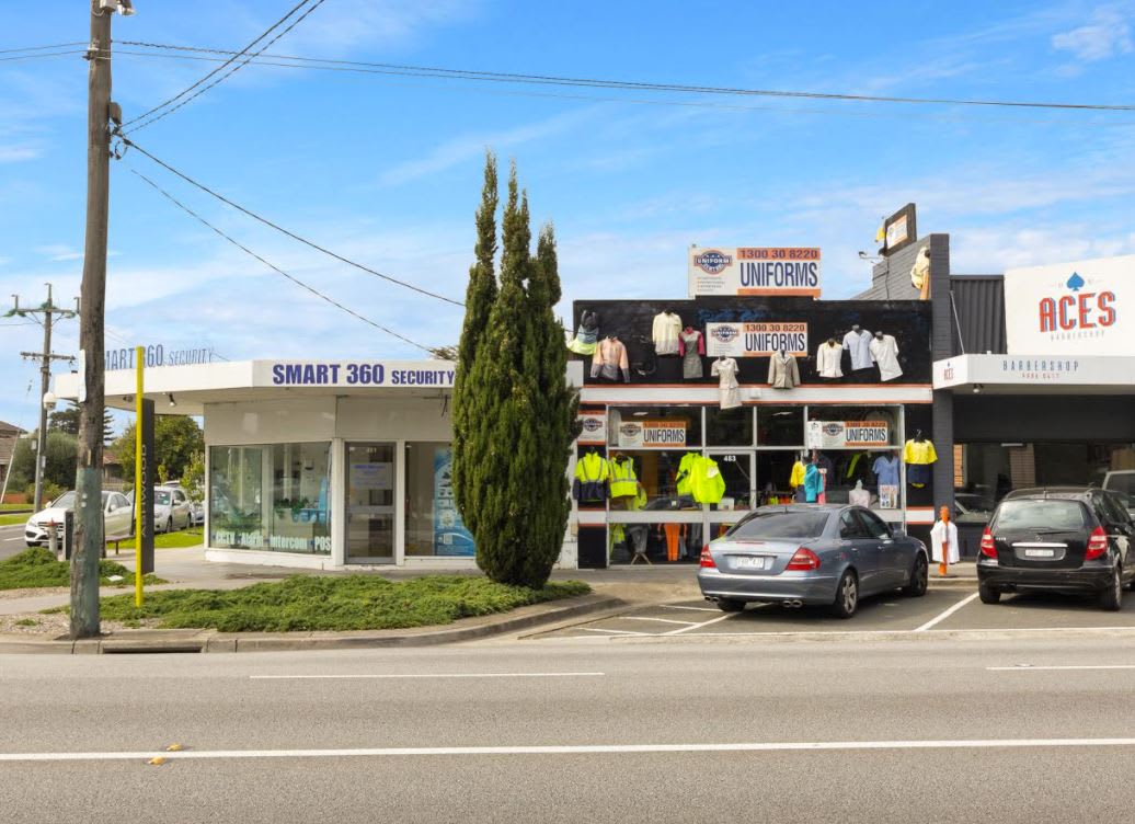 Ashwood retail strip with development upside listed