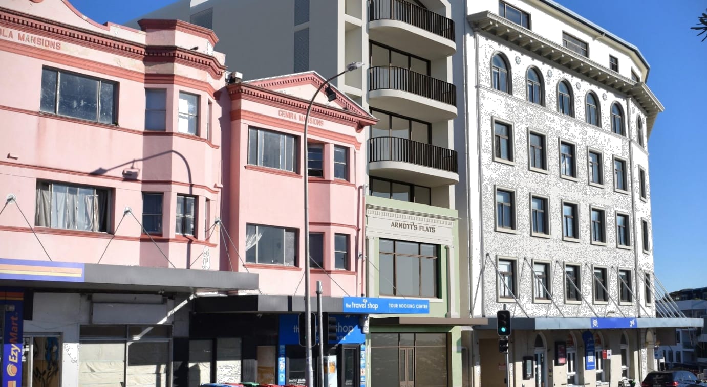 First look: Vaughan Blank plans skinny shoptop on Bondi Beach's Campbell Parade