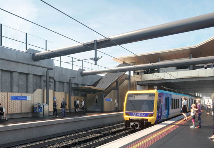 Frankston line to see multiple shutdowns as more level crossings are set to go in 2020