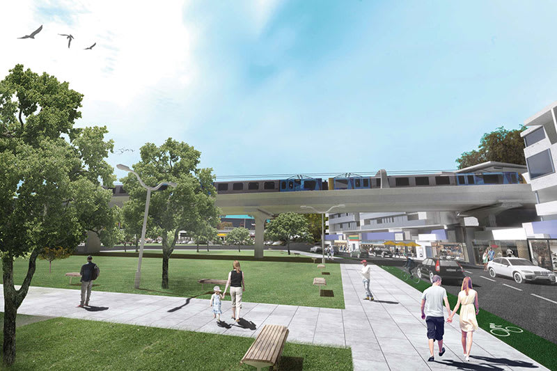 Croydon station and how its relationship with the local area might change