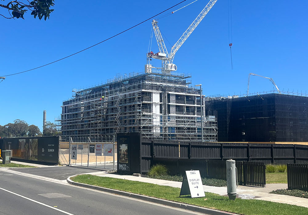 Sunkin tops out next Highett Common building as move-in date approaches