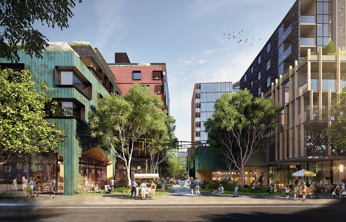 West Melbourne's destination development begins construction