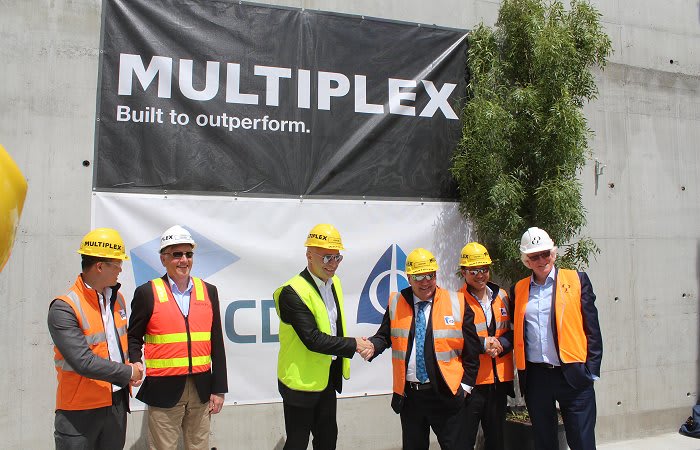 Three years on, Eq. Tower tops out