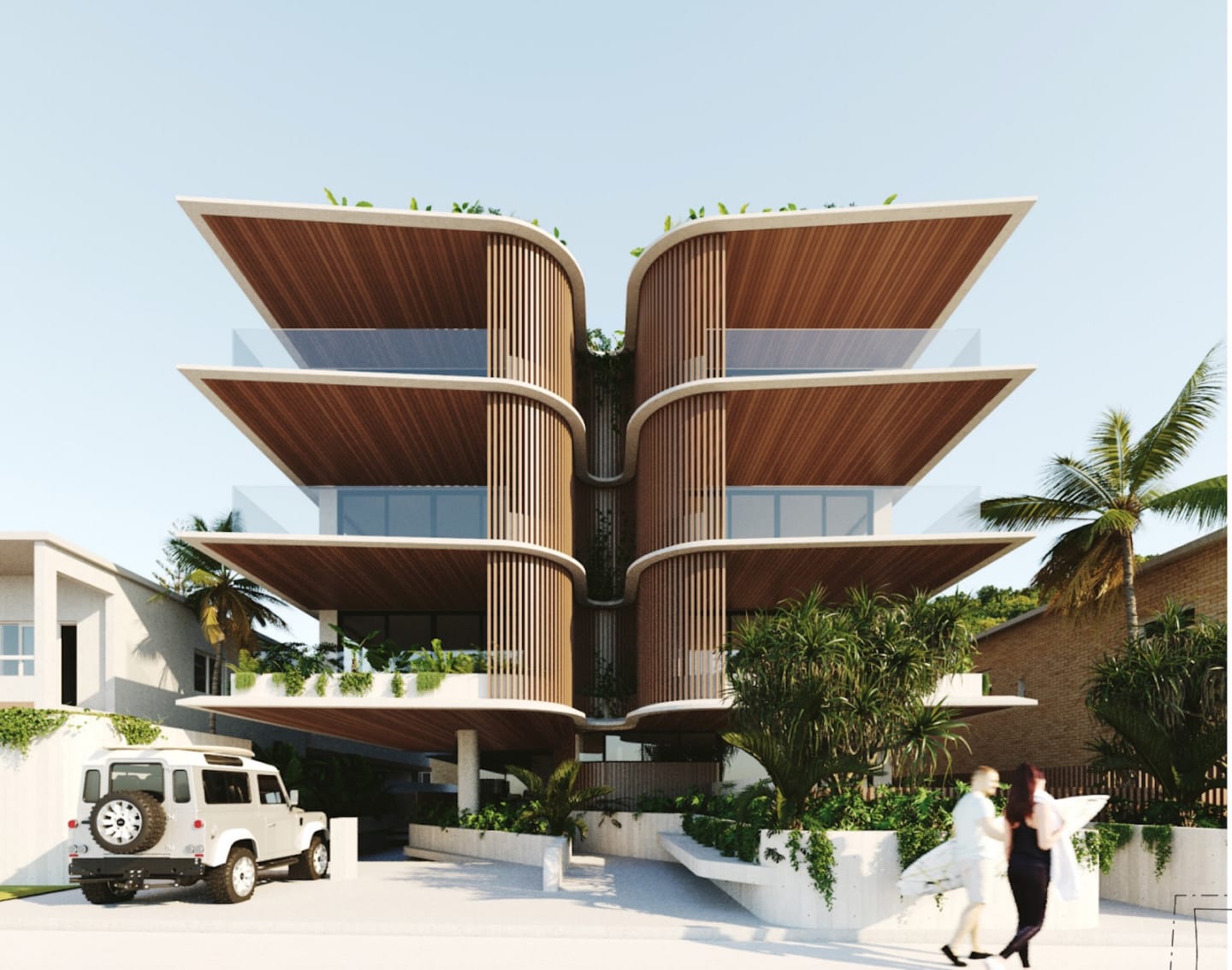 Take a look at the new Currumbin apartment development, Kora