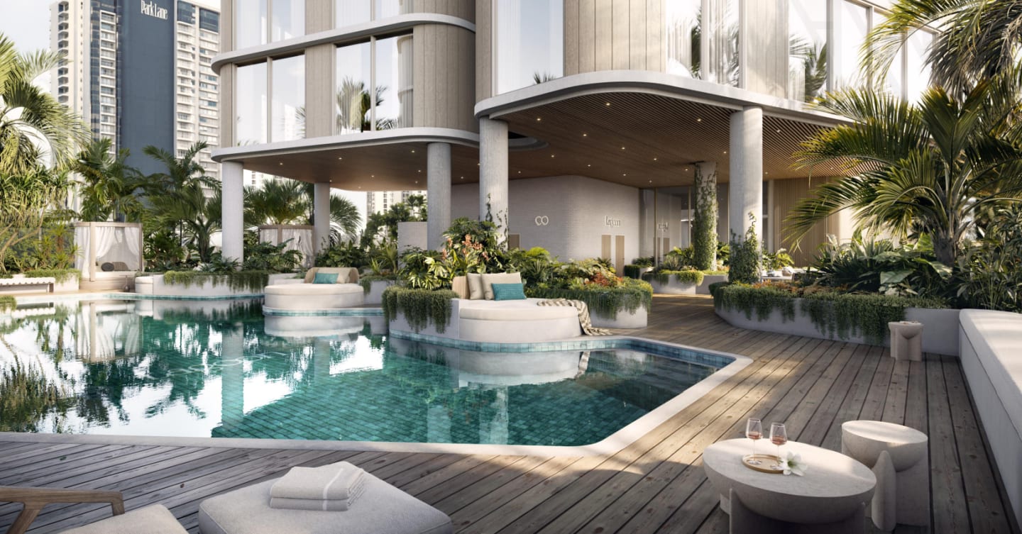 Display Tour Video: Lagoon Main Beach by Drew Group at 11-23 Cronin Avenue, Main Beach, QLD