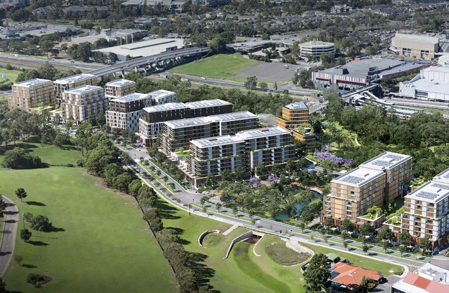 Landcom revise plans for 1200-apartment Macarthur Gardens masterplan in South West Sydney 