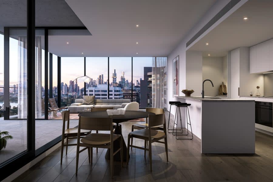 Why downsizers are flocking to Louise apartments on Melbourne&#039;s St Kilda Rd