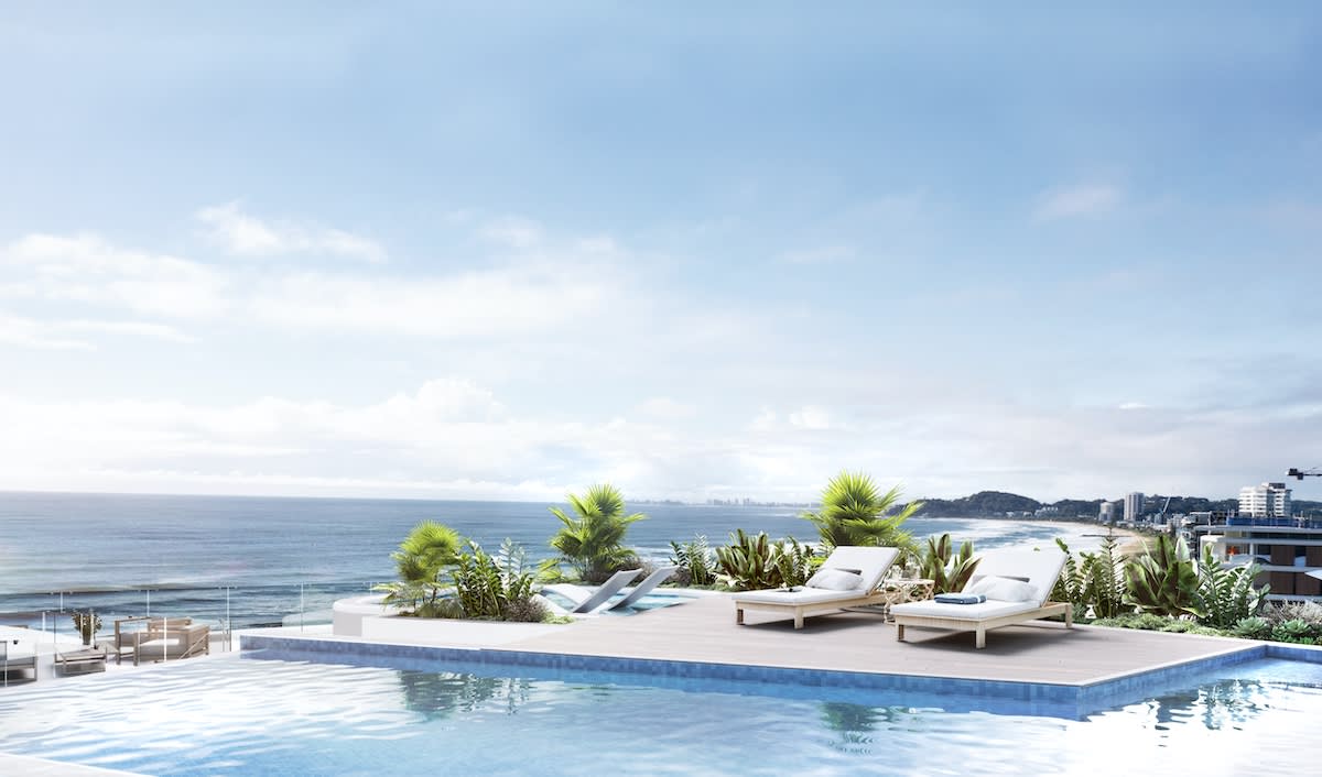 Sherpa sell-out Palm Beach apartment development Perspective Two Sea