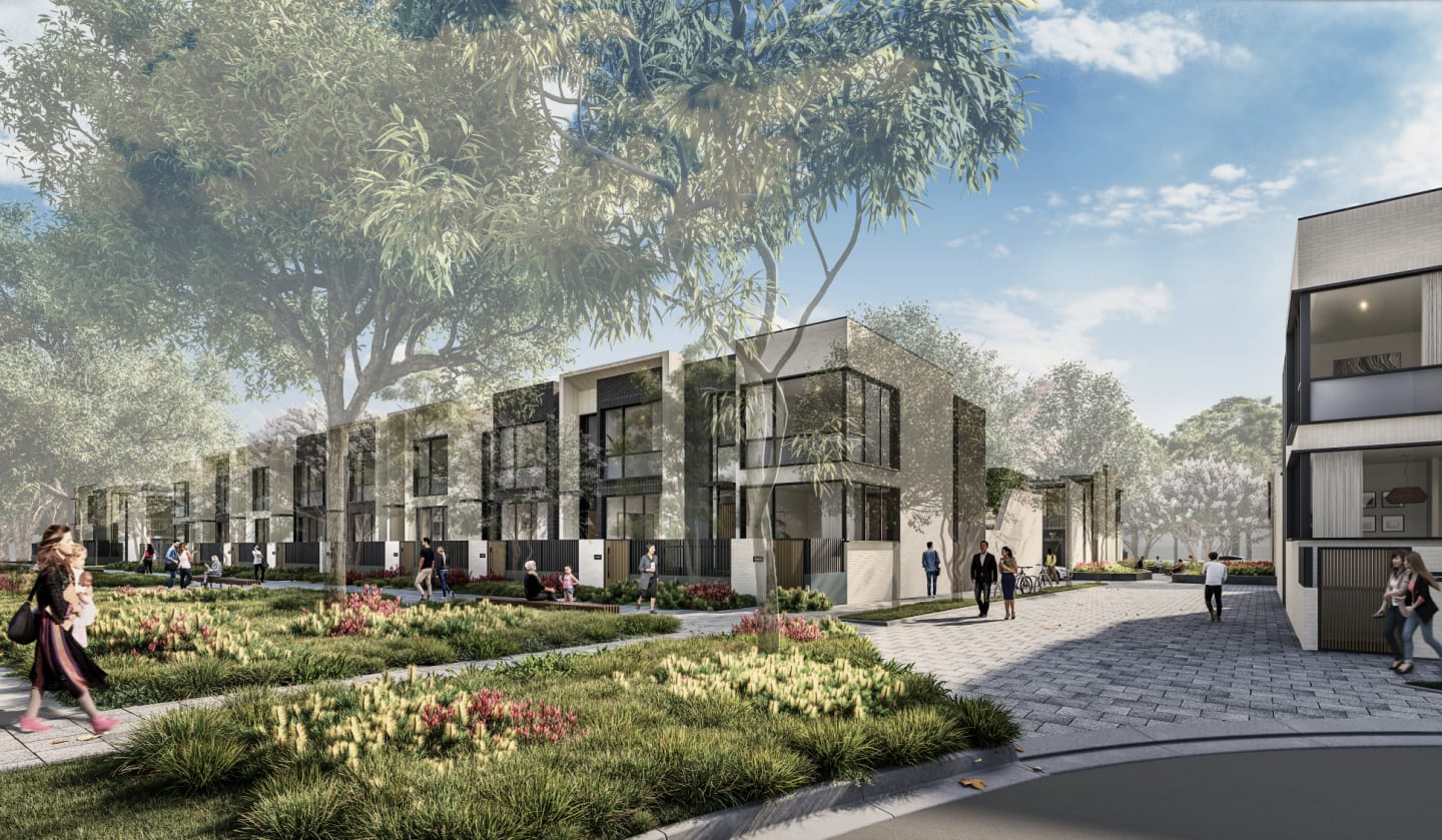 Meriton secure approval for townhouse stage at Pagewood Green masterplan