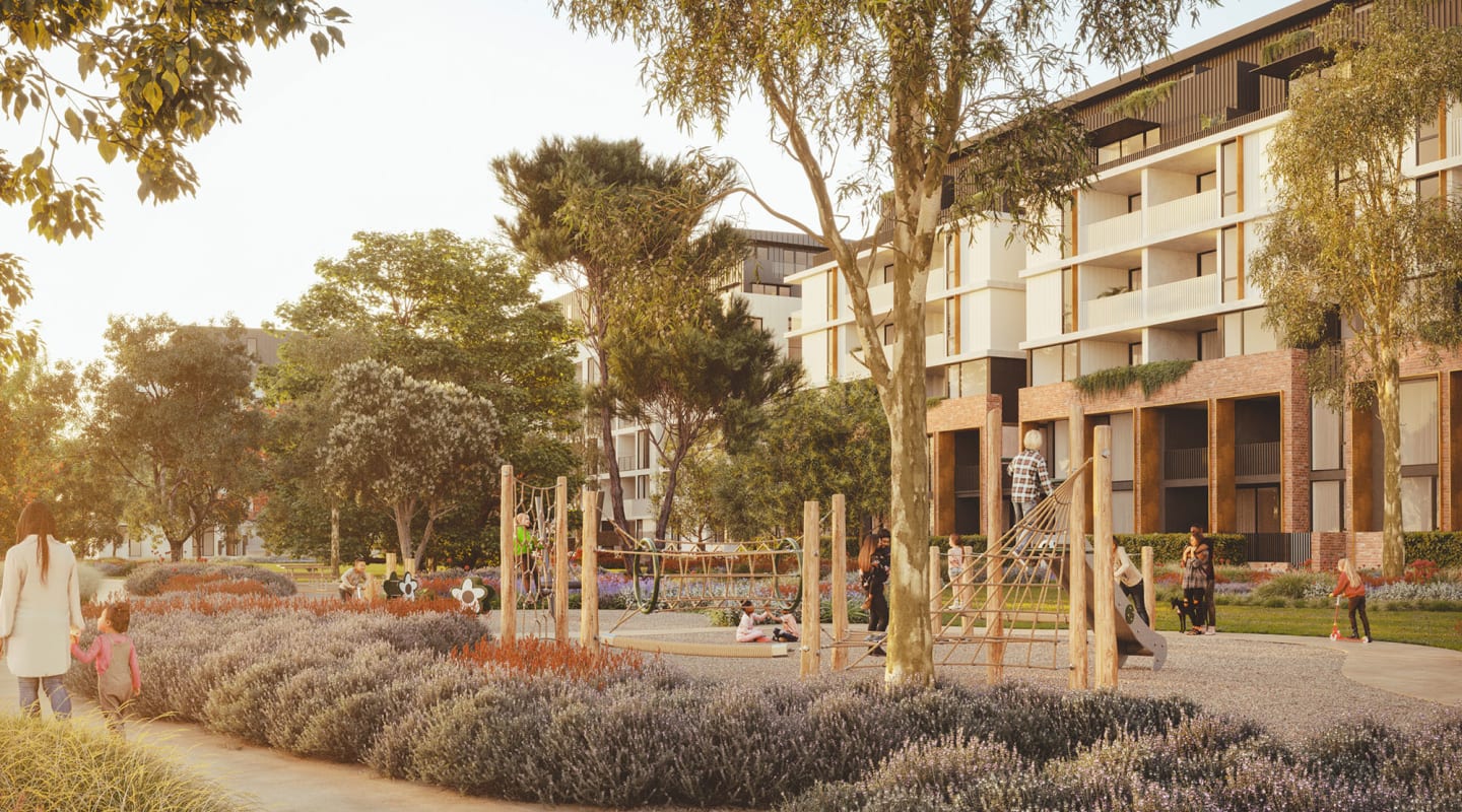 Highett Common takes shape as first residents move in