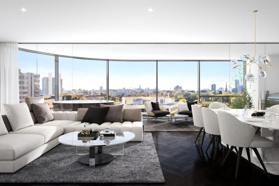 JD Group deliver completed apartments between two of Melbourne's leafiest icons