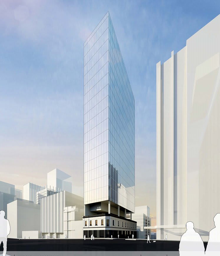 Council moves to contour a tower bid atop the Metropolitan Hotel