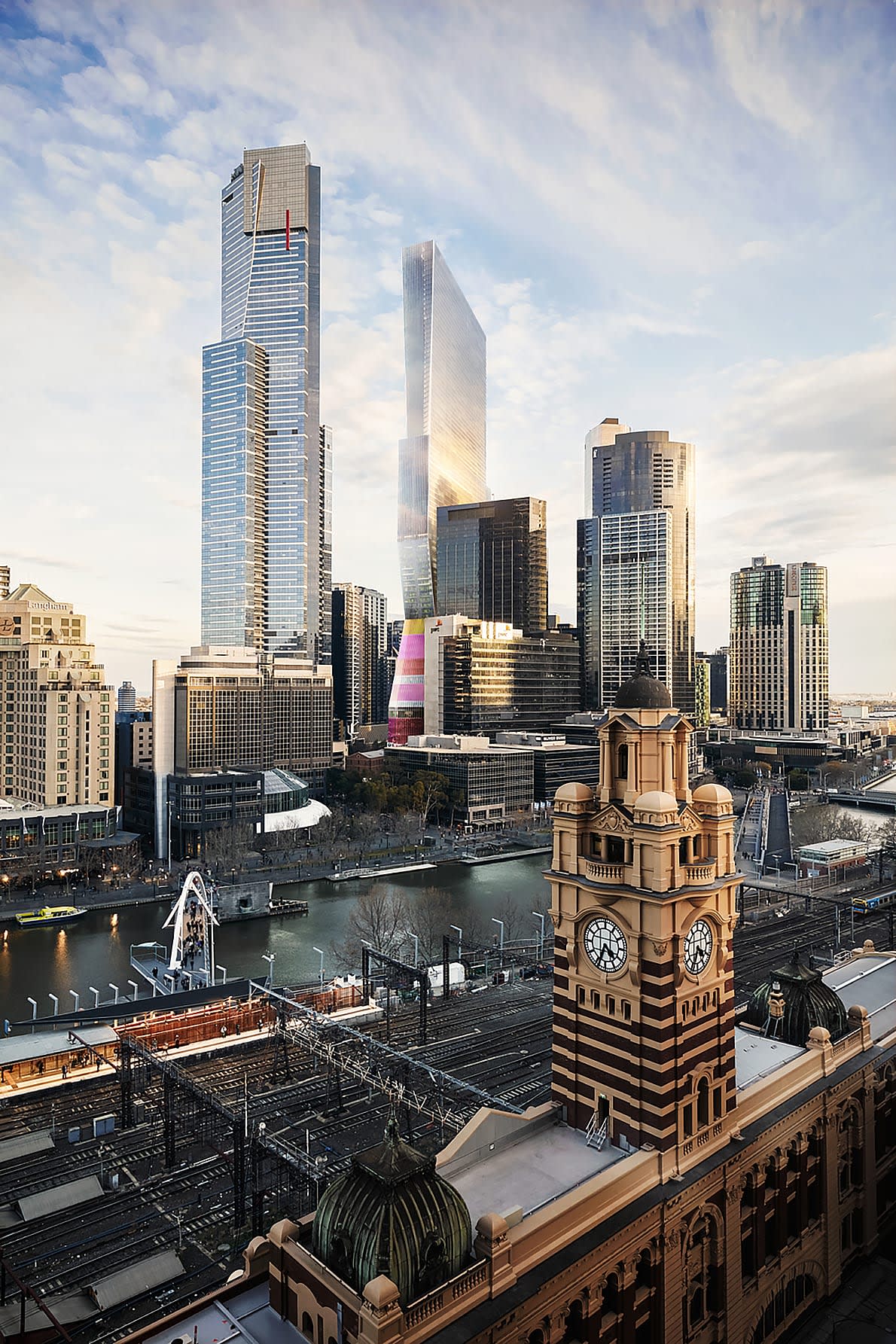 Southbank by Beulah: OMA & Conrad Gargett - The Base