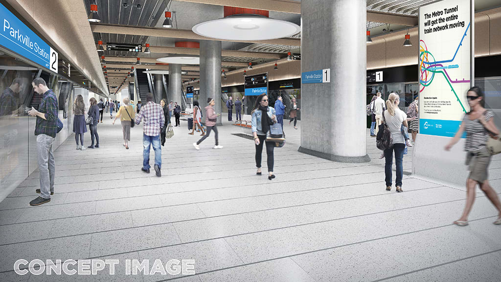 Melbourne Metro's finalised station designs unveiled