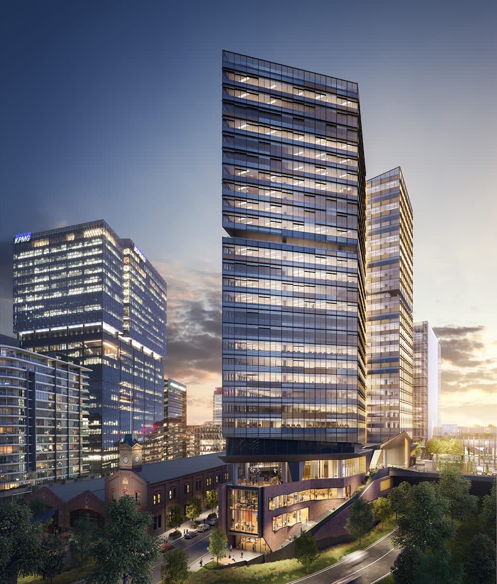 The current state of play at Lendlease's Melbourne Quarter 