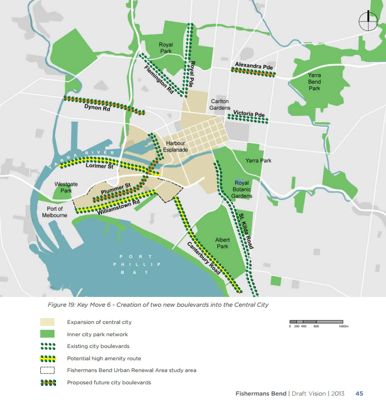 An overview of Fishermans Bend's transport vision