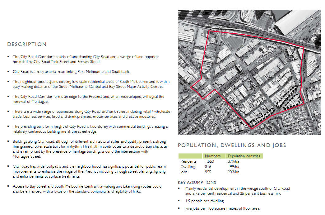 Port Phillip's Montague Structure plan