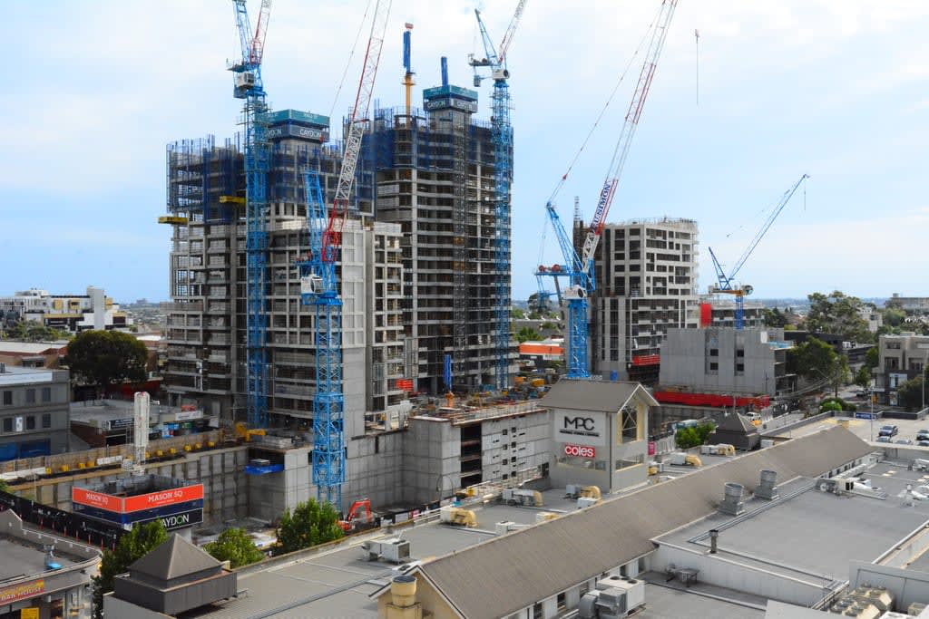 A snapshot of Melbourne's construction - March 2018