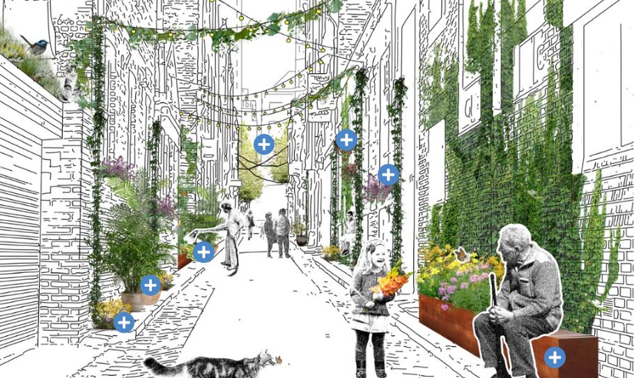 City of Melbourne's Green Your Laneway initiative moves forward