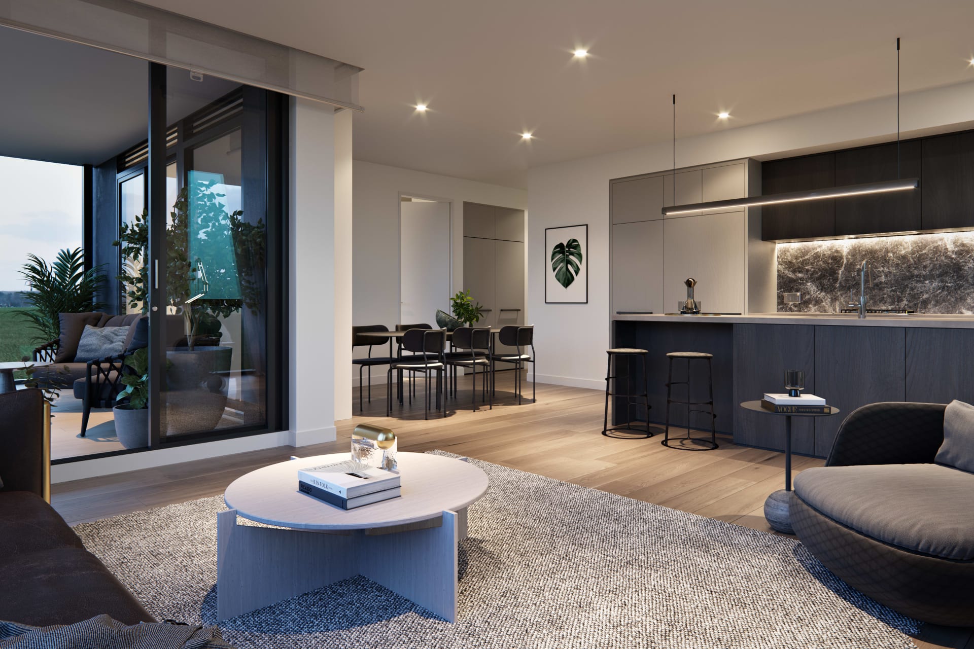 The vibrant Jackson Green community welcomes Huntington Apartments in Clayton South