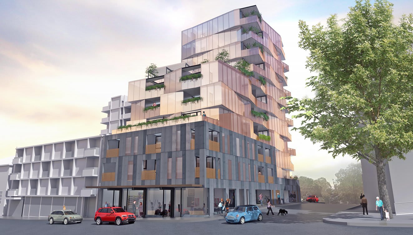 Two residential projects seek their spot on Hawthorn's Burwood Road