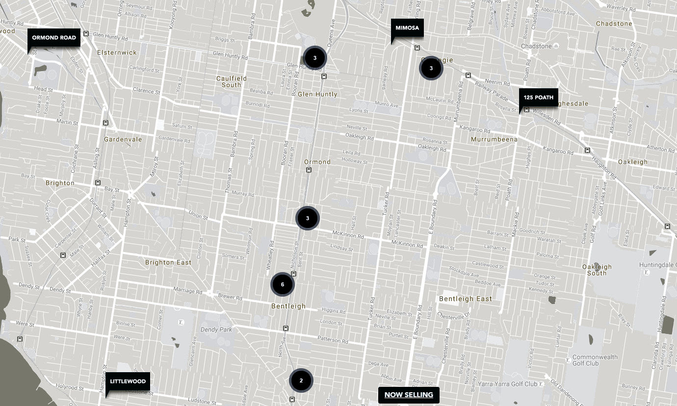 The dominant developer across the Urban.com.au Project Database is...