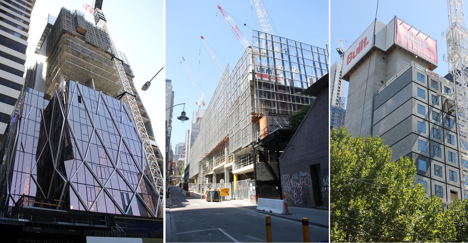 Where the tall ones are: a construction snapshot of the CBD's northern talls