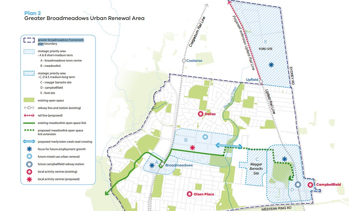 A new planning framework charts Broadmeadows road to future success