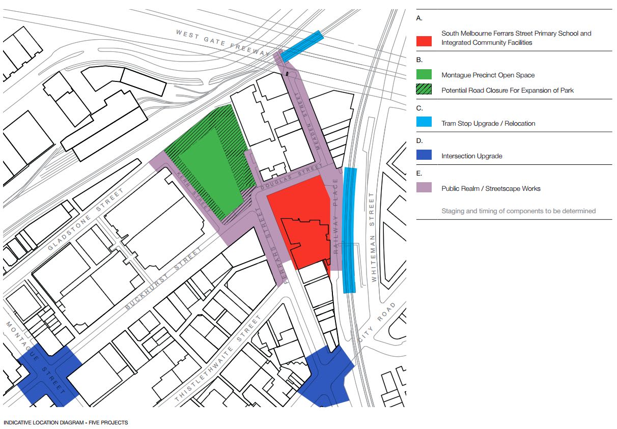 The wraps come off Fishermans Bend's new community precinct