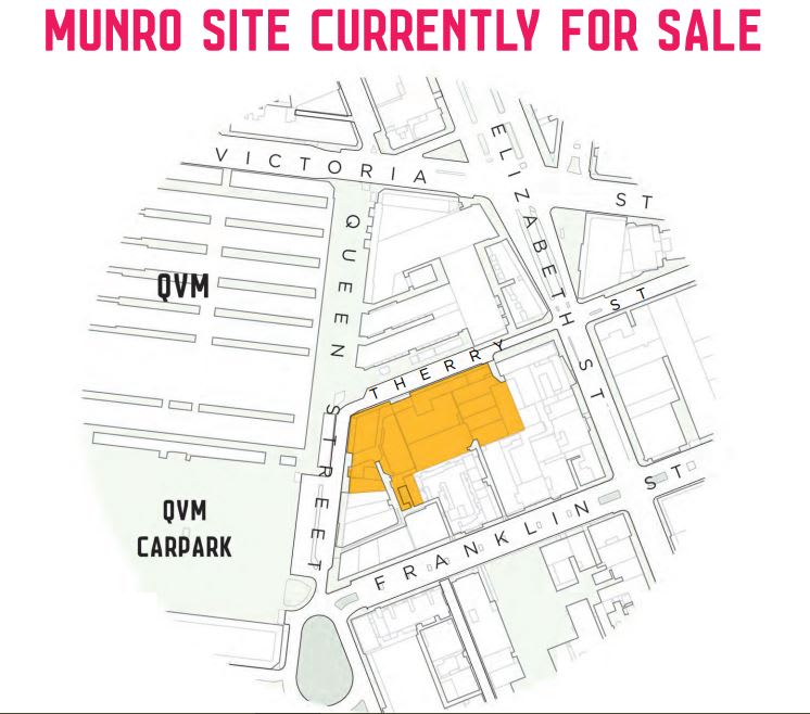 City of Melbourne releases draft guidelines and buys Munro site