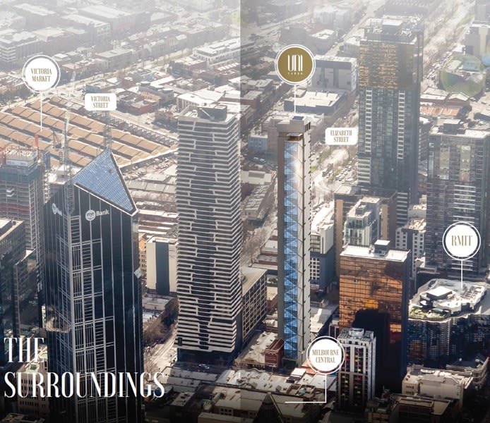 A synopsis of Melbourne's 200 metre plus towers produces a startling number
