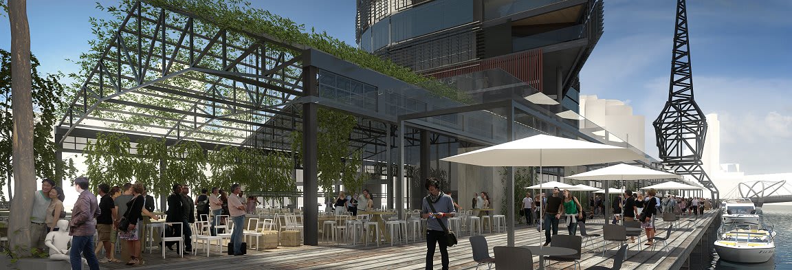 North Wharf - A new urban space