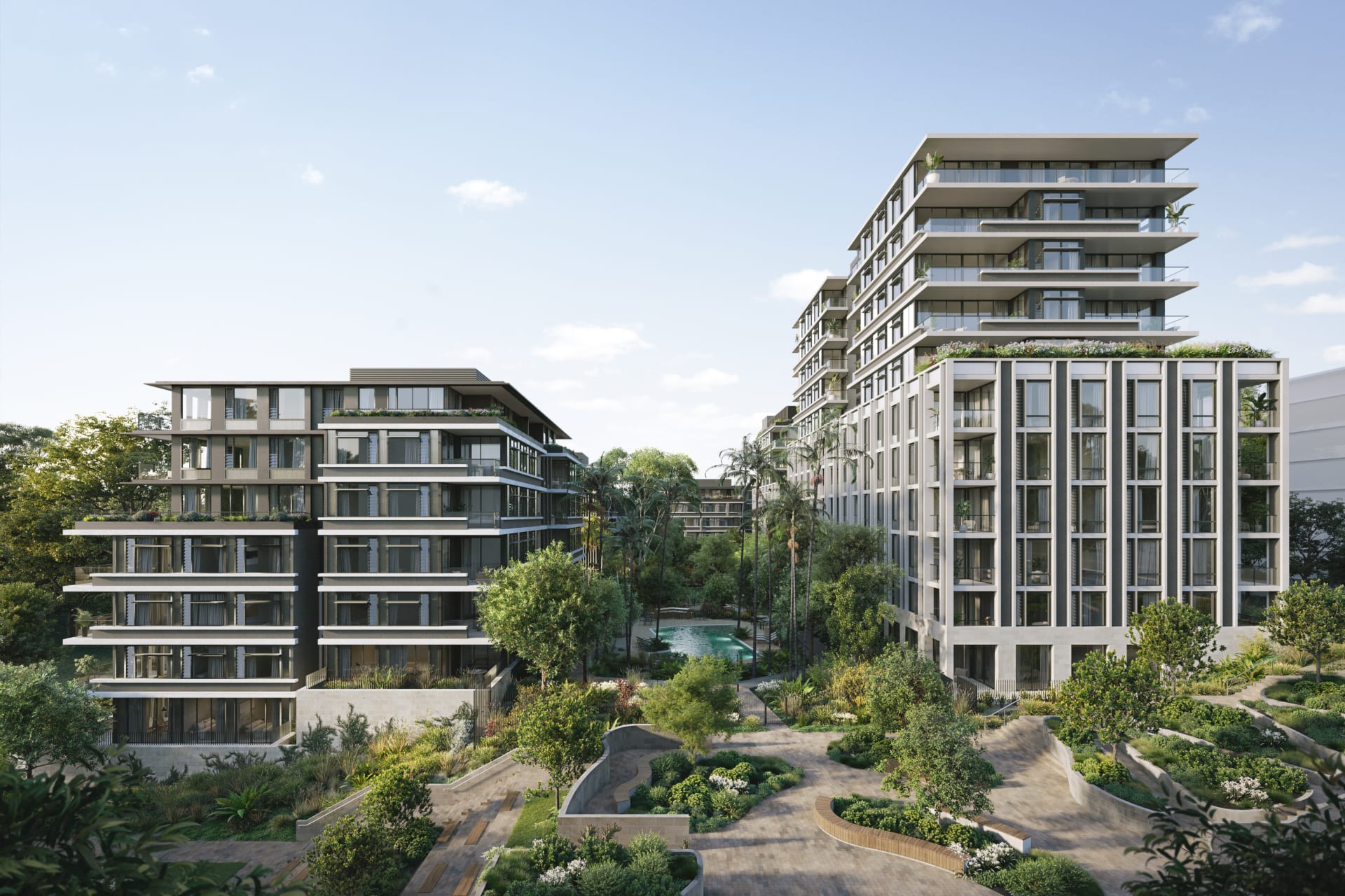 Top Spring Australia launch parkside St Leonards apartment development, The Newlands