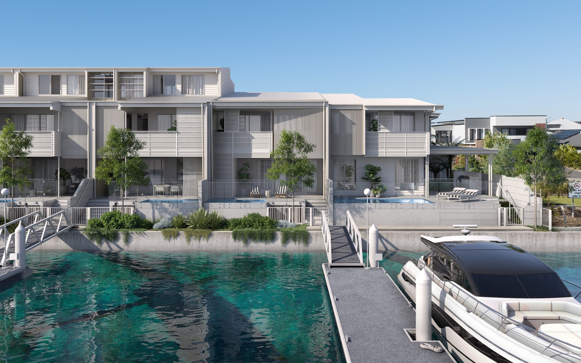 Stockland release The Lake Residences with private marina berth at Newport QLD