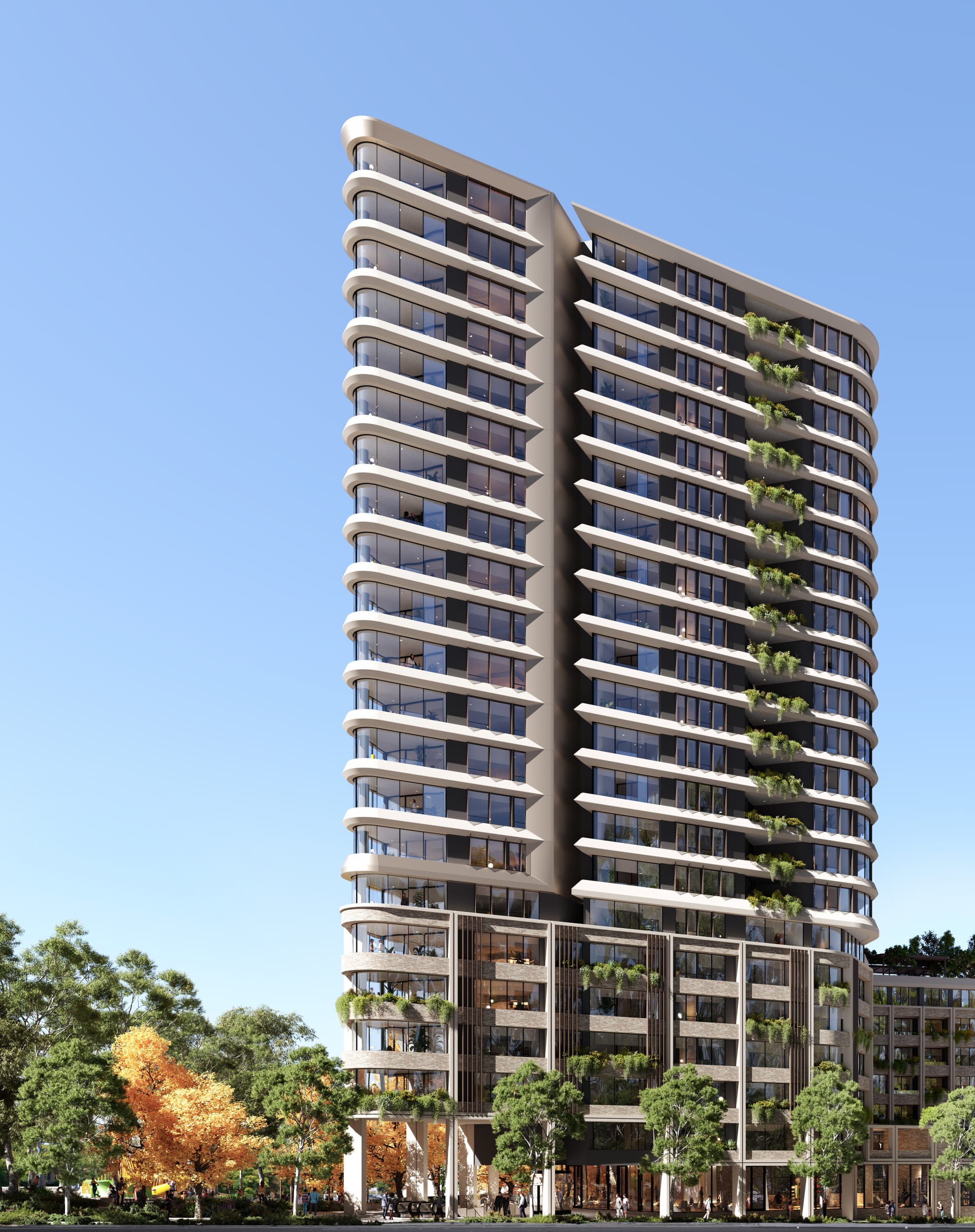 Billbergia launch Arncliffe Central first stage