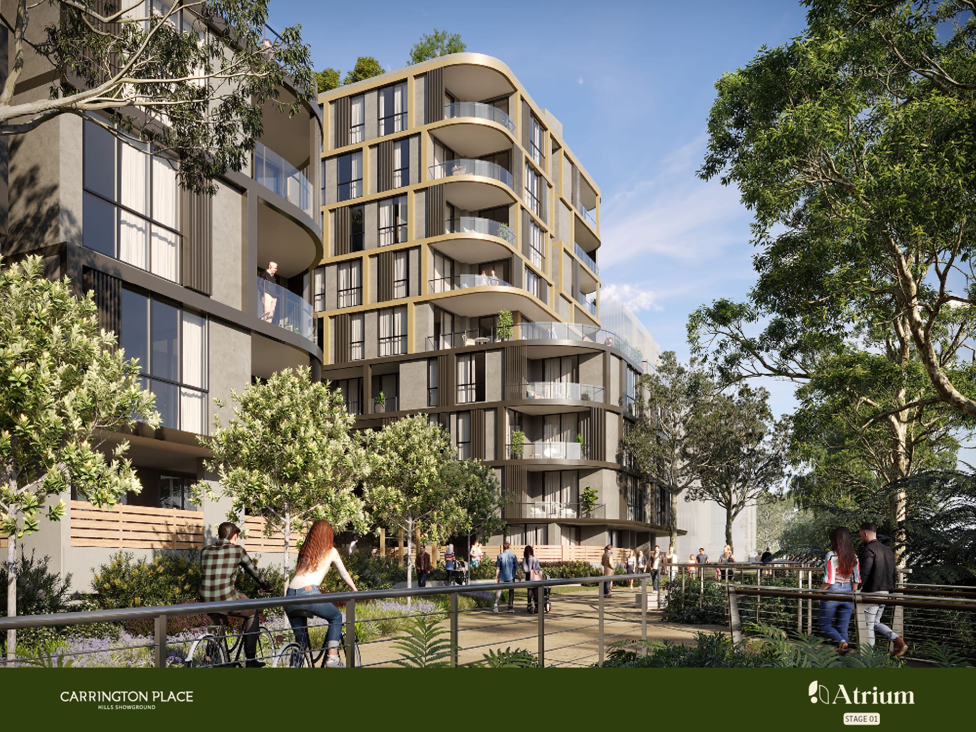 How the Cattai Creek influenced the masterplan design at Castle Hill's Carrington Place