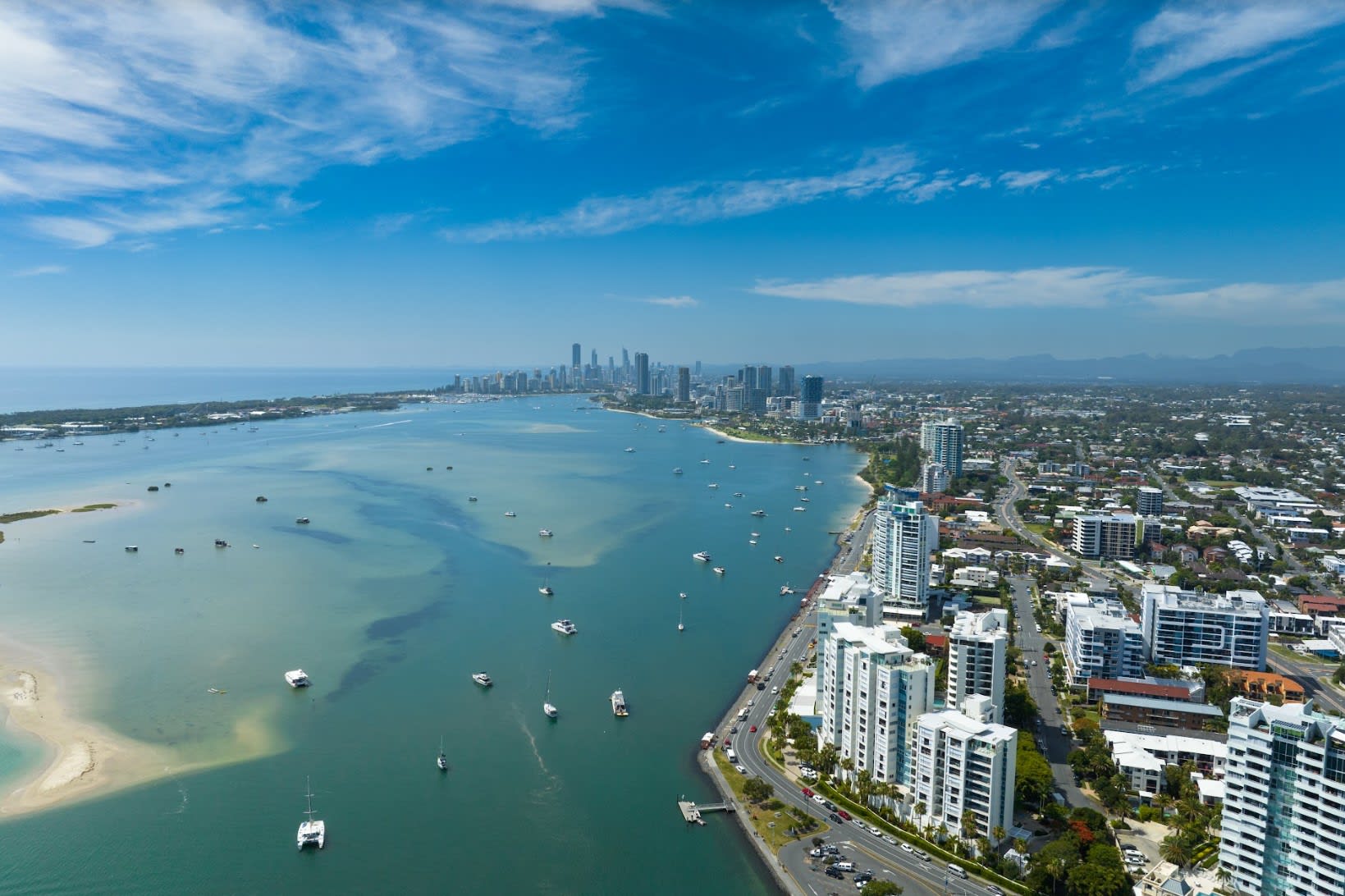 Inside the completed Park Shore residences 