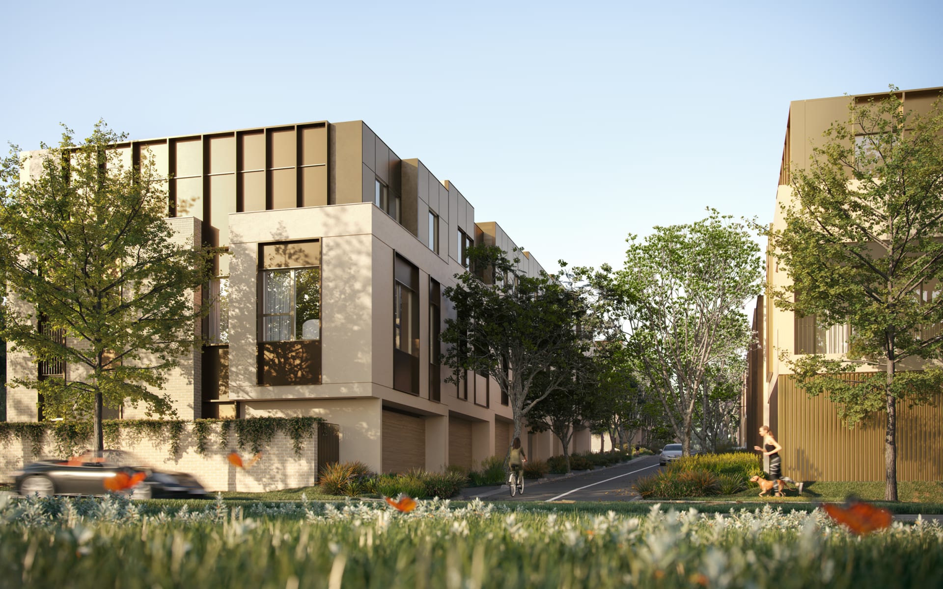 Golden Age Group reveal Box Hill South townhouse development Wembley Hill