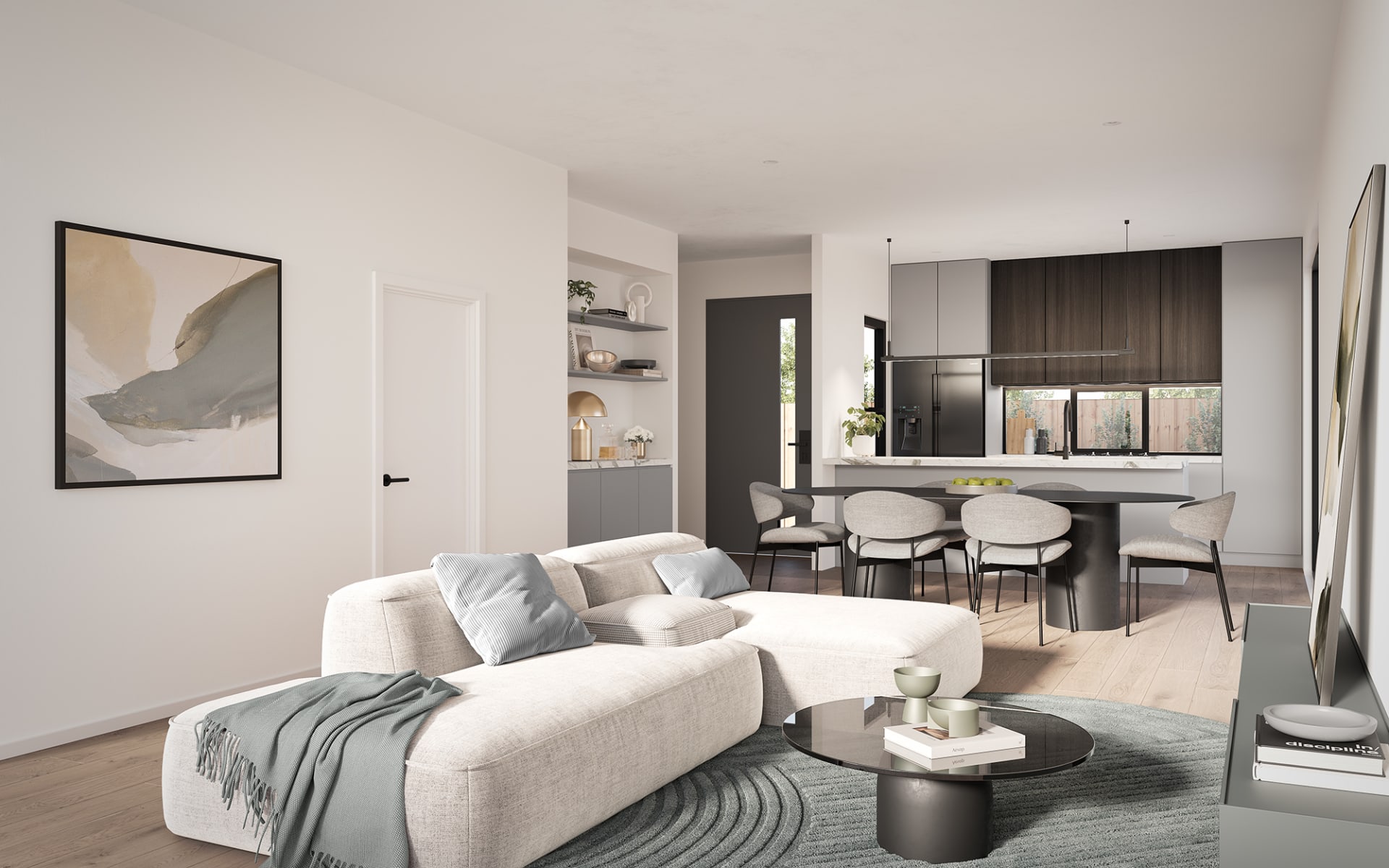 Inside M3 Group's newest contemporary townhouses in Reservoir