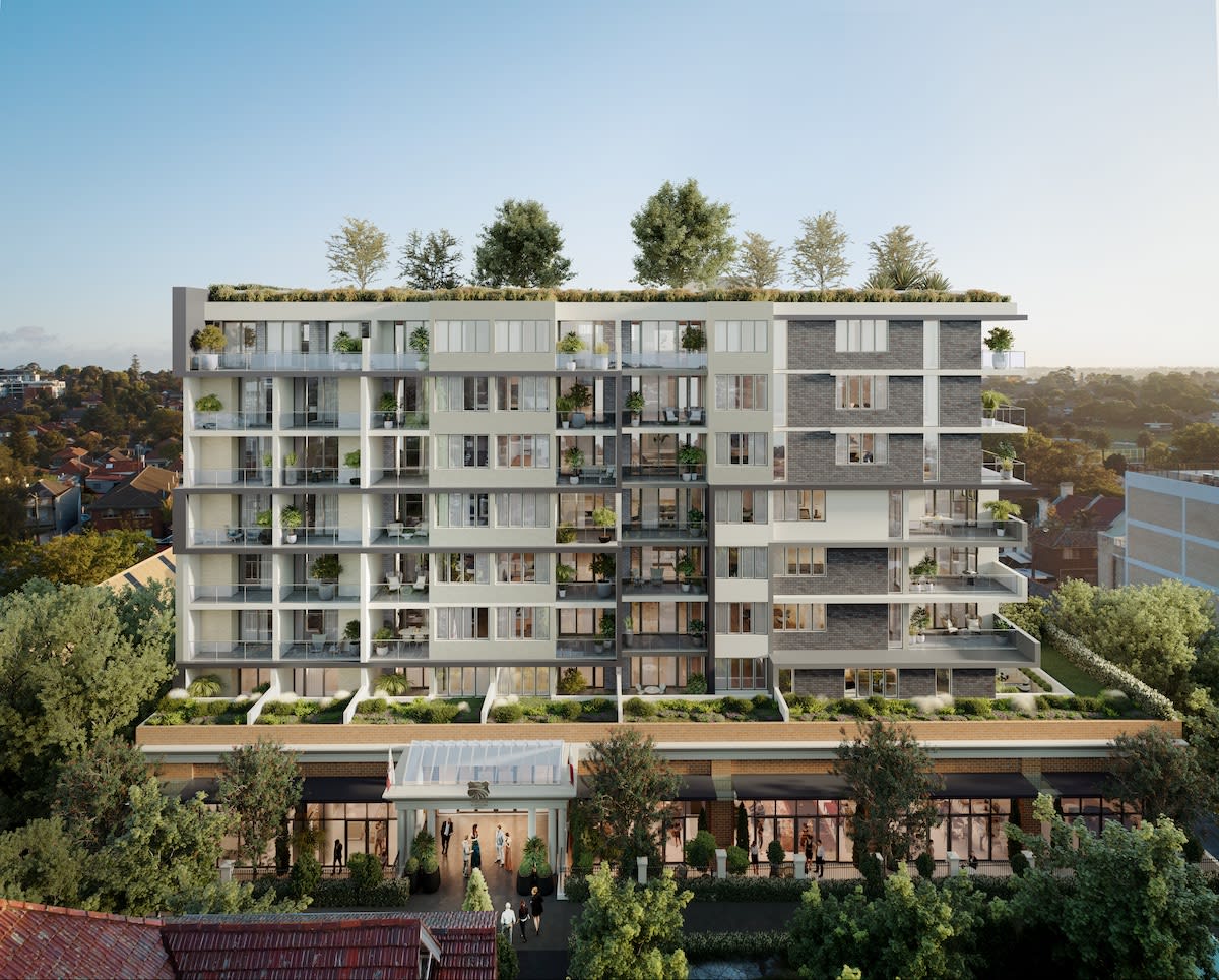 Deicorp start constructing The Anders apartments, part of mixed-use Ashfield development